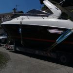 Exemple peinture bateau - Cranchi 1/6 - Avant travaux