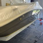 Exemple peinture bateau - Cranchi 6/6 - Après travaux