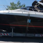 Exemple peinture bateau - Cranchi 2/6 - Avant travaux