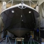 Exemple peinture bateau - Cranchi 4/6 - Pendant travaux