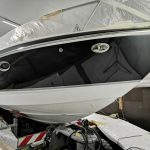 Exemple peinture bateau - Formula 5/6 - Pendant travaux