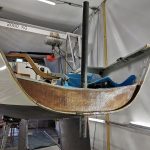 Exemple peinture bateau - Julie 3/4 - Pendant travaux