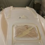 Exemple rénovation bateau - Piranha 1/6 - Pendant travaux