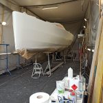 Exemple rénovation bateau - Prototype 4/7 - Pendant travaux