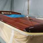 Exemple rénovation partielle bateau - Riva 4/7 - Pendant travaux