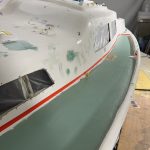 Exemple rénovation bateau - Zabouet 6/7 - Pendant travaux