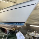Exemple rénovation bateau - Dufour 2/4 - Pendant travaux